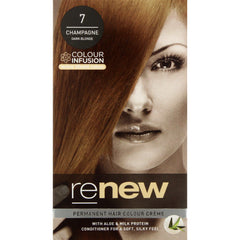 Renew Colour Infusion Permanent Hair Colour Creme Champagne Dark Blond 7