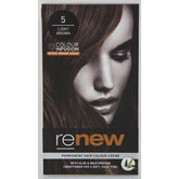 Renew Colour Infusion Permanent Hair Colour Creme Light Brown 5