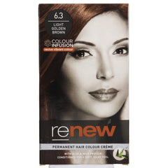 Renew Colour Infusion Permanent Hair Colour Creme Light Golden Brown 6.3