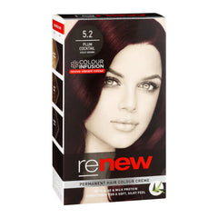 Renew Colour Infusion Permanent Hair Colour Creme Plum Cocktail