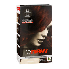 Renew Colour Infusion Permanent Hair Colour Creme Sienna Cider 5.6