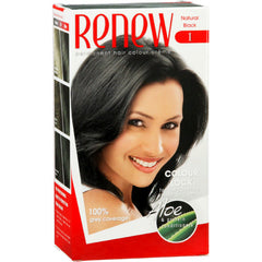 Renew Permanent Hair Colour Creme Natural Black 1 Application