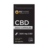 Rethink Cbd Daily Caps 600mg 30's