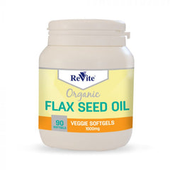 Revite Organoflax Softgels 90 Capsules