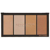 Revolution Re-loaded Highlighter Palette Lustre Lights Warm