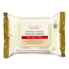 Rooibos Refreshing Cleansing Facial Wipes For All Skin Types 25's