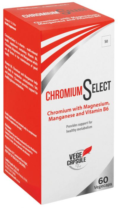 Select Chromium 60's Veggie Caps