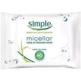 Simple Micellar Cleansing Wipes 25's