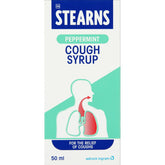 Stearns Cough Syrup Peppermint 100ml