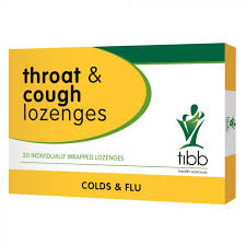 Tibb throat & cough lozenges - Colds & Flu 20s