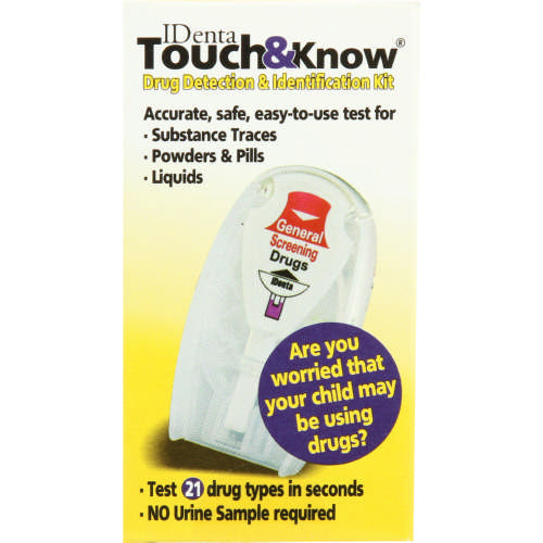 Touch & Know Drug Detection & Identification Kit