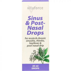 Vitaforce Sinus & Post-Nasal Drops 20ml
