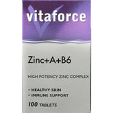 Vitaforce Zinc+a+b6 100 Tabs