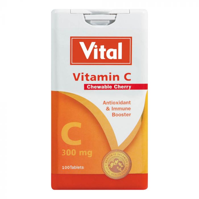 Vital Chewable Cherry 100 Tablets