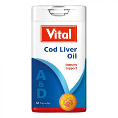 Vital Cod Liver Oil 90 Capsules