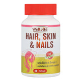Wellvita Hair,skin & Nails 30 Softgels