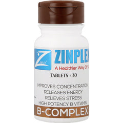 Zinplex B Complex Tabs 30's