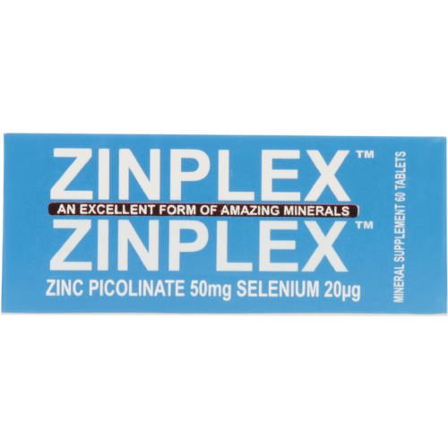 Zinplex Zinc Supplement 60s