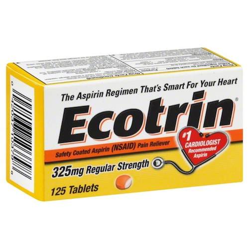 Ecotrin 81mg Tablets 100s