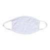 Face Mask - Plain White Cotton Reusable Washable  Cloth Face Masks (10 pack)-(Delivery via Post Office ONLY)