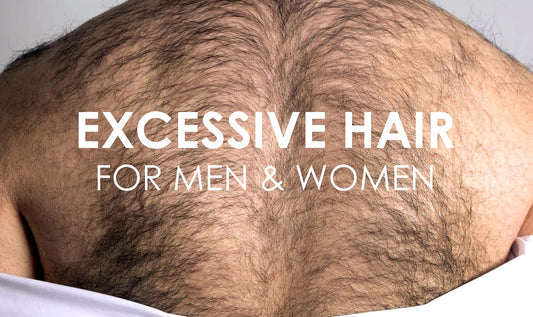 Excessive hair growth (hirsutism)