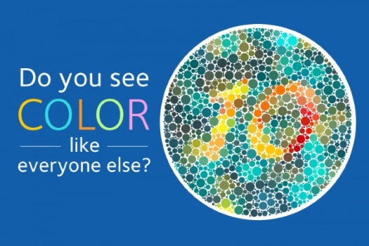 Colour vision deficiency (colour blindness)