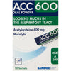 Acc 600mg Oral Pwd Sac 10's