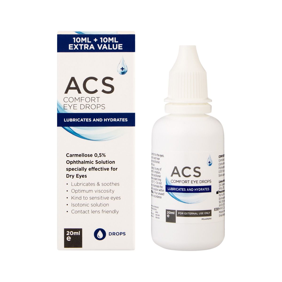 Acs Comfort Drops Value - 20ml