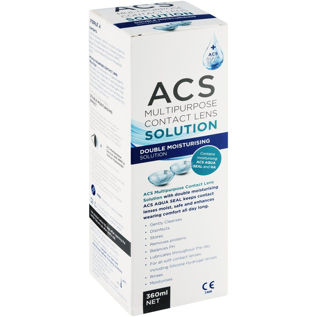 Acs Multipurpose Contact Lens Solution 360ml – ZimSeller Pharmacy
