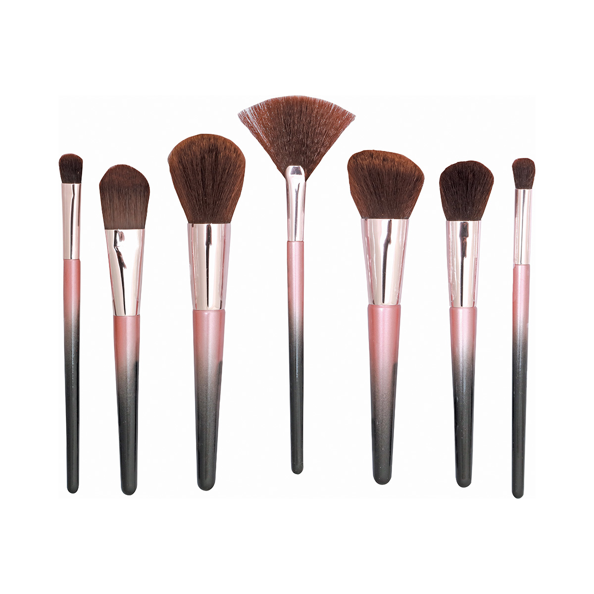 Basics Makeup Brush Set Ombre 7pcs