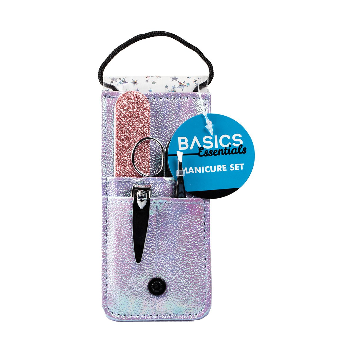 Basics Manicure Set Essential Blue 4 Piece