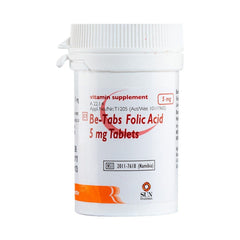 Be-tab Folic Acid 5mg 100's