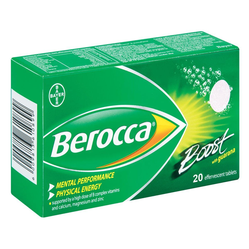 Berocca Boost Effervescent 20 Tablets