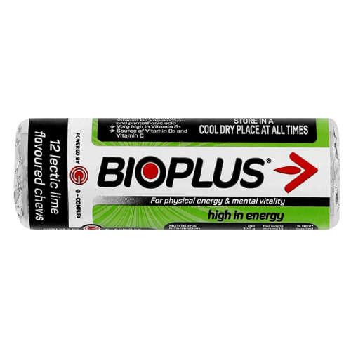 Bioplus Chews Lectric Lemon & Lime 12's