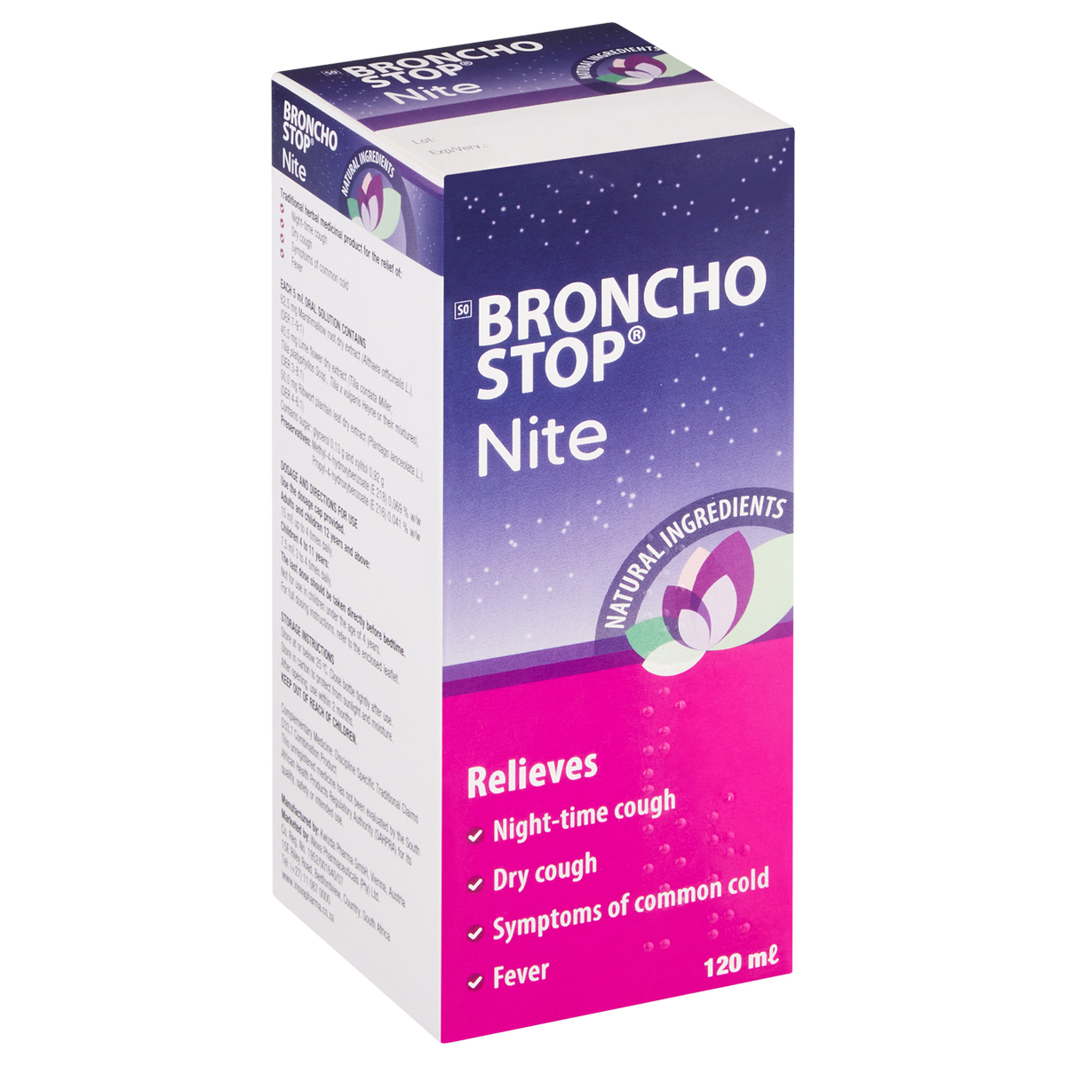 Bronchostop Nite Syrup 120ml