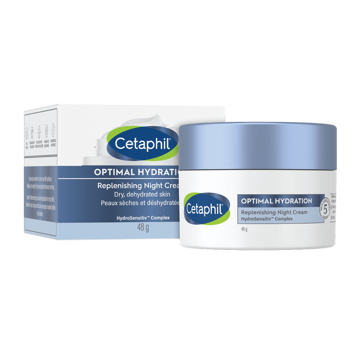 Cetaphil Optimal Hydration Replenishing Night Cream 48g