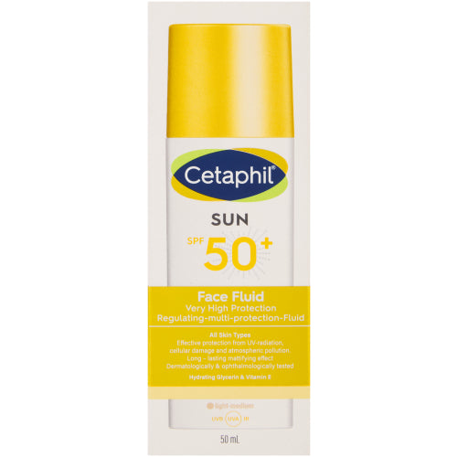 Cetaphil Sun Face Fluid 50ml Tinted Spf 50