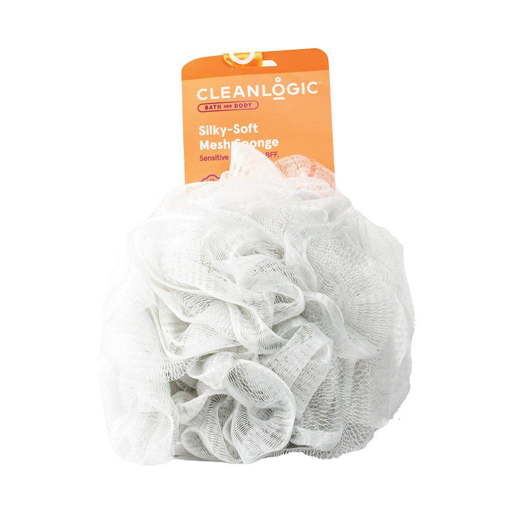 Cleanlogic Bath & Body Silky Soft Mesh Sponge