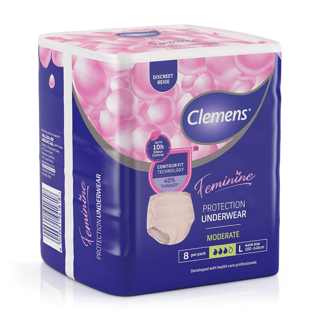 Clemens Fem Protective Underwear Beige L