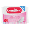 Comfitex Cotton Soft Ultra Pads 10's Unscented