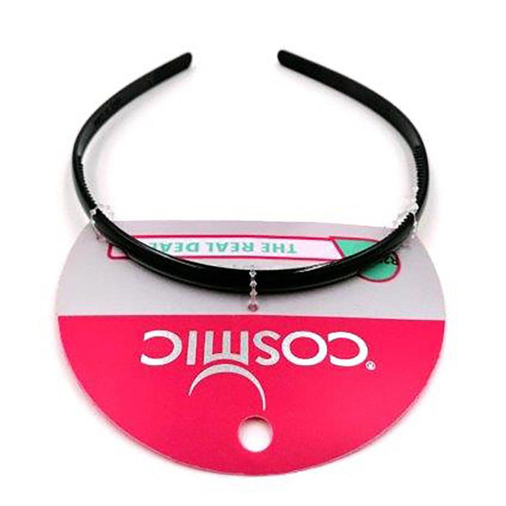 Cosmic 1pcs Pvc Headband Black