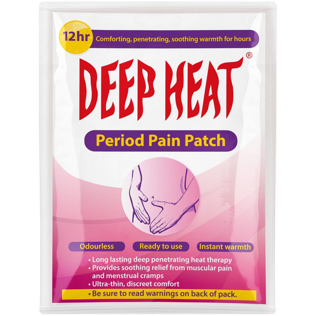 Deep Heat Period Pain Patch