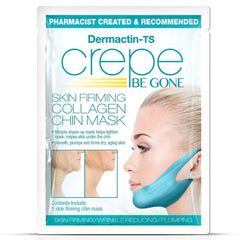 Dermactin Ts Crepe Be Gone Chin Mask 10g This Skin Firming Collagen Mask Helps To Tighten Loose Crepey Skin Under Your Chin