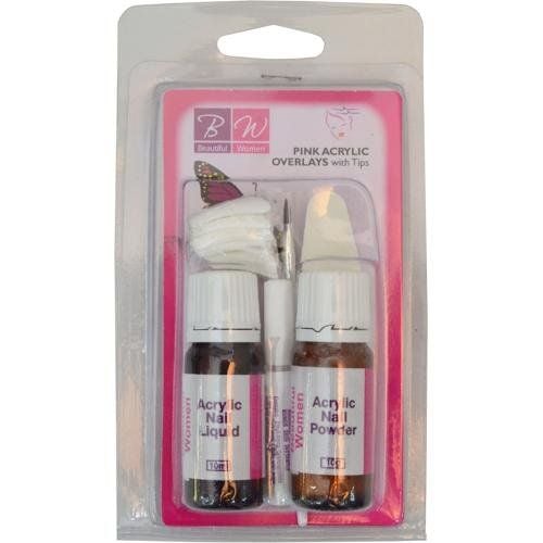 Dis-Chem Nail Acrylic Kit Pink