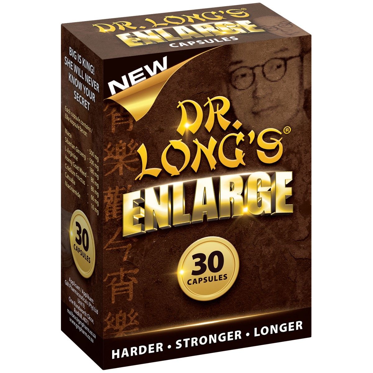 Dr Long Enlarge Capsules 30s