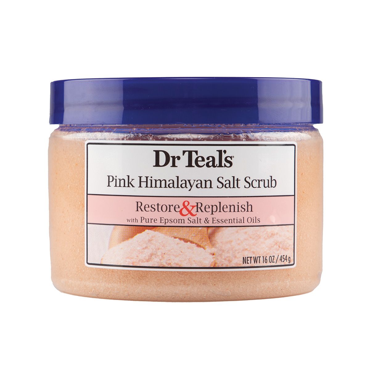 Dr Teals Body Scrub Pink Humalayan 454g