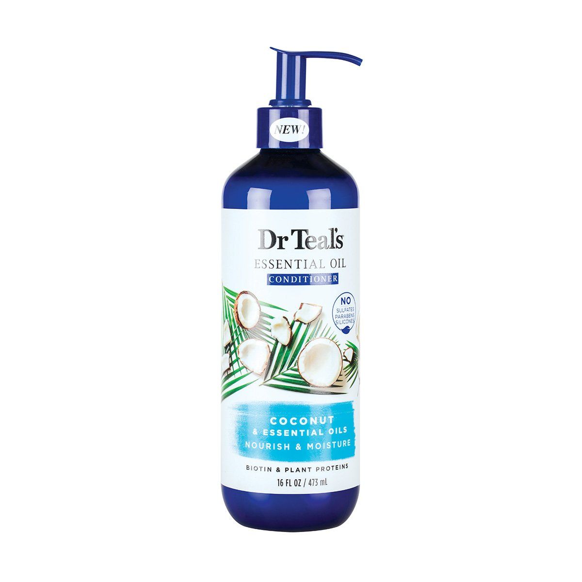 Dr Teals Conditioner 473ml Coconut