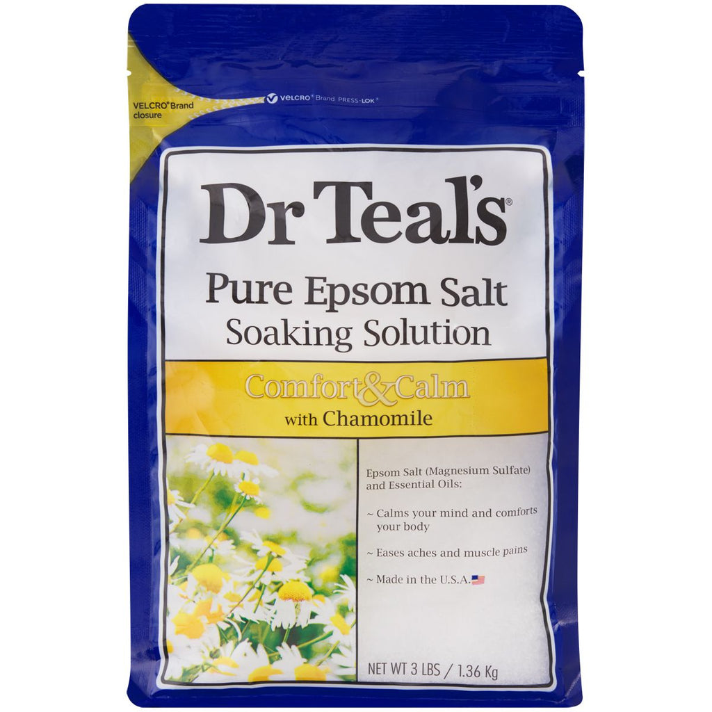 Dr Teals Epsom Salt Comfort & Calm With Chamomile 1.36kg
