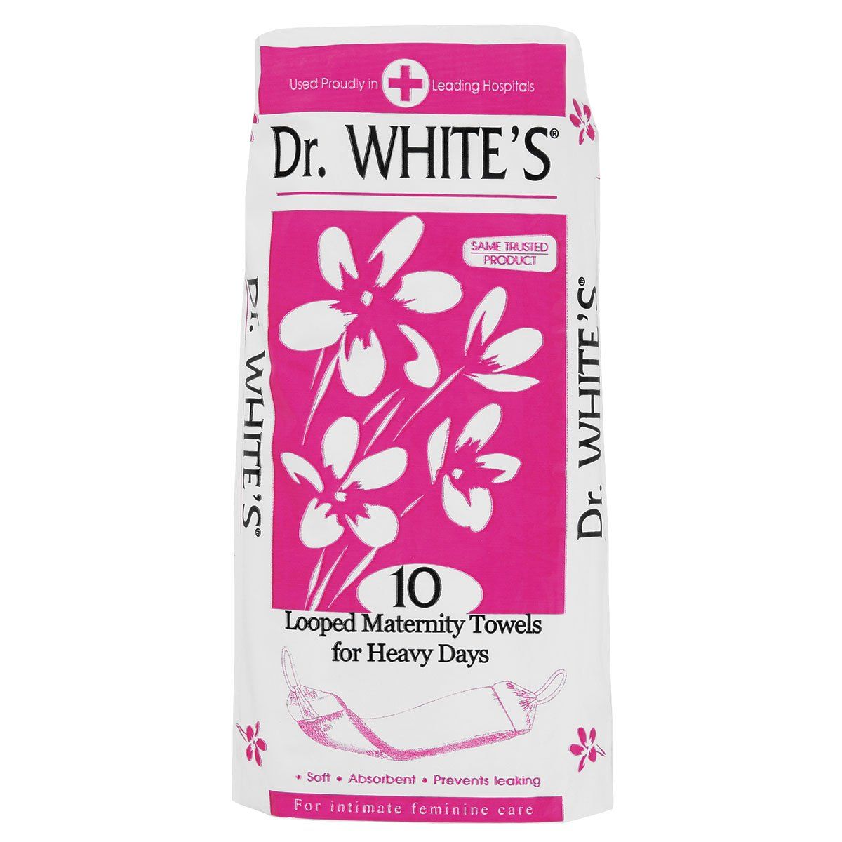 Dr Whites Santowels Maternity 10's