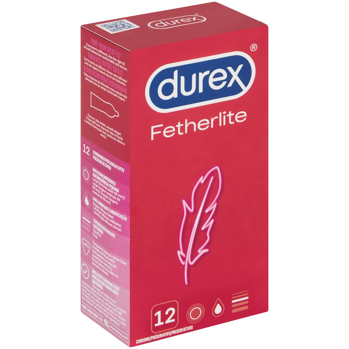 Durex Condoms Fetherlite 12's